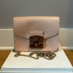 Furla Mini Metropolis Baby Pink